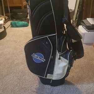Blue mom golf bag